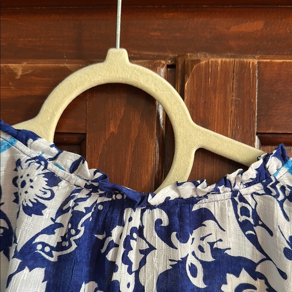 RACHEL ZOE GRAPHIC RELAXED SHORT SLEEVES BLOUSE - Picture 6 of 6